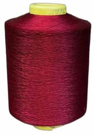 Maroon Yellow 2 Ply Spun Polyester Sewing Thread