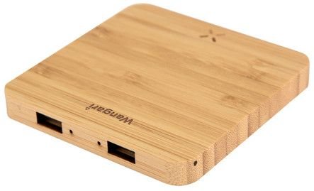 Pine 15W Bamboo Wireless Charger Hub