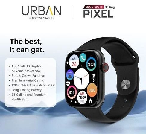 Urban Pixel Bluetooth Calling Smart Watch