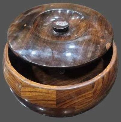 Wooden Serving & Soup Bowls