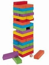 Wooden Tumbling Tower Toy