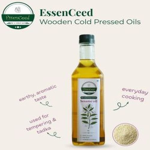 Wood Cold Pressed White Sesame Oil