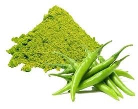 Dehydrated Green Chili Powder