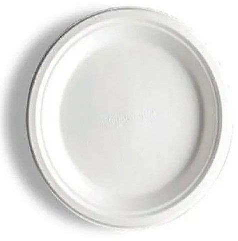 10 Inch Bagasse Round Plate