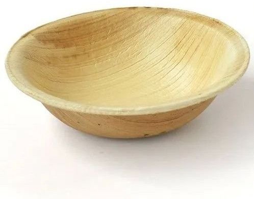 5 Inch Areca Leaf Round Bowl