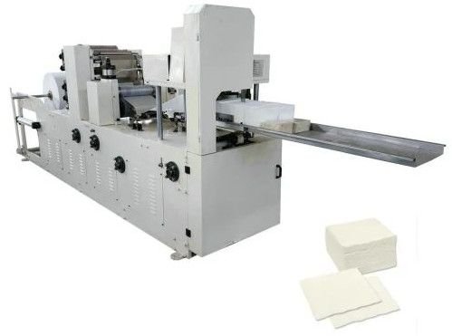 Automatic Single Size Paper Napkin Making Machine