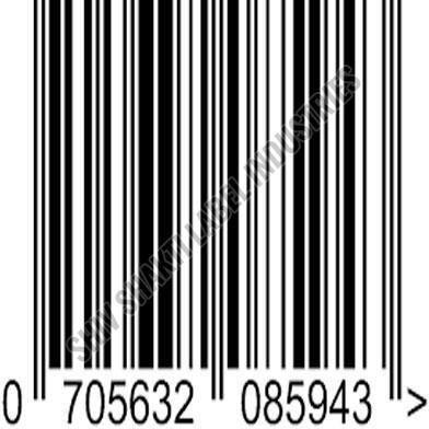 Transparent Barcode Label