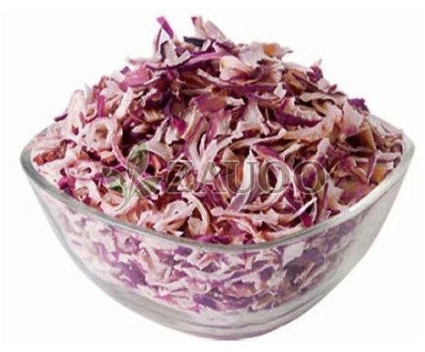 dehydrated red onion flakes