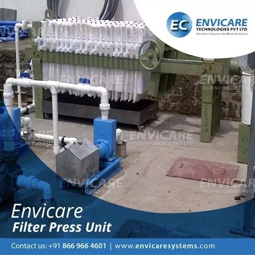 recessed plates filter press