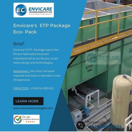 Packaged Effluent Treatment Plant