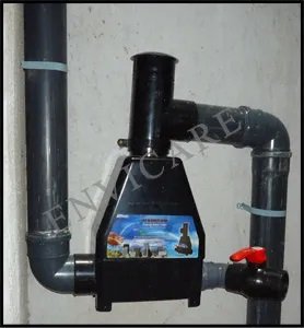 Installation of RAINTAPTM Popup Filter