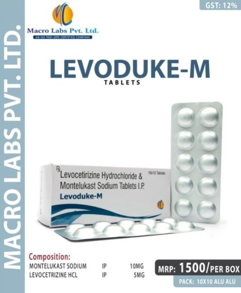Montelukast Sodium Levocetrizine Dihydrochloride Tablets
