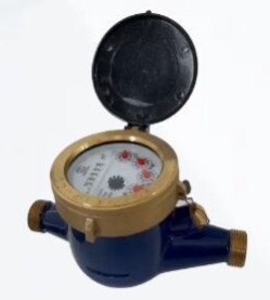 Brass Body Multi Jet Cold Water Meter