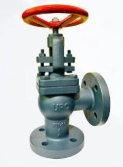 PN40 Cast Steel Right Angle Non Return Valve