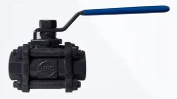PN40 Wcb Screwed Three Piece Ball Valve