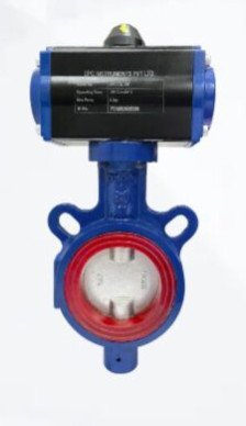 Pneumatic Actuated Butterfly Valve