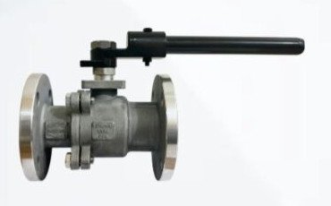 SS304 Flanged Two Piece Ball Valve