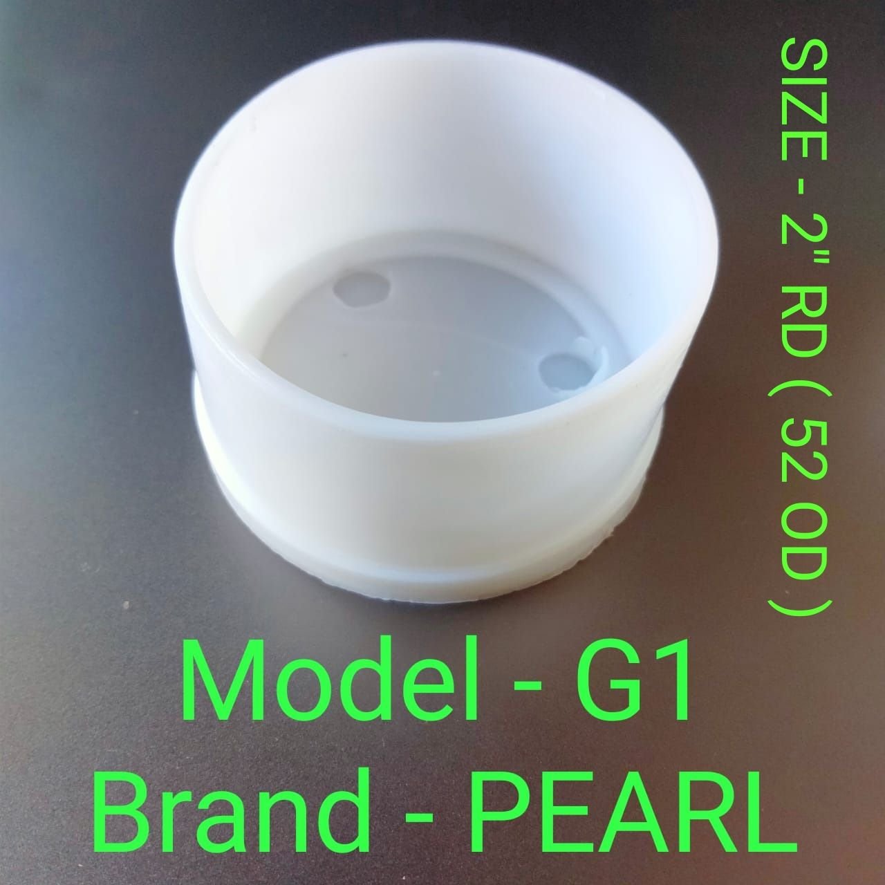 Plastic End Cap G1 Model FOR 52 OD Pipe