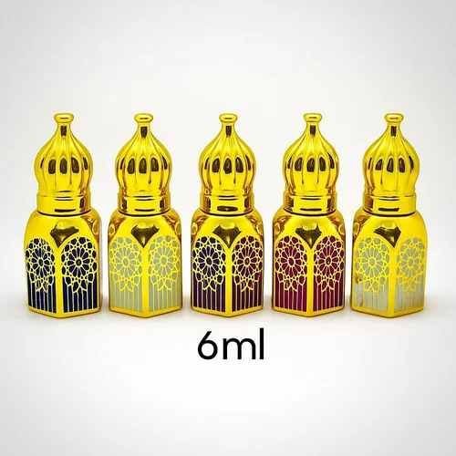 Fancy Attar Glass Bottle