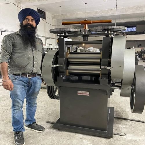 Triple Gear Sheet Rolling Machine