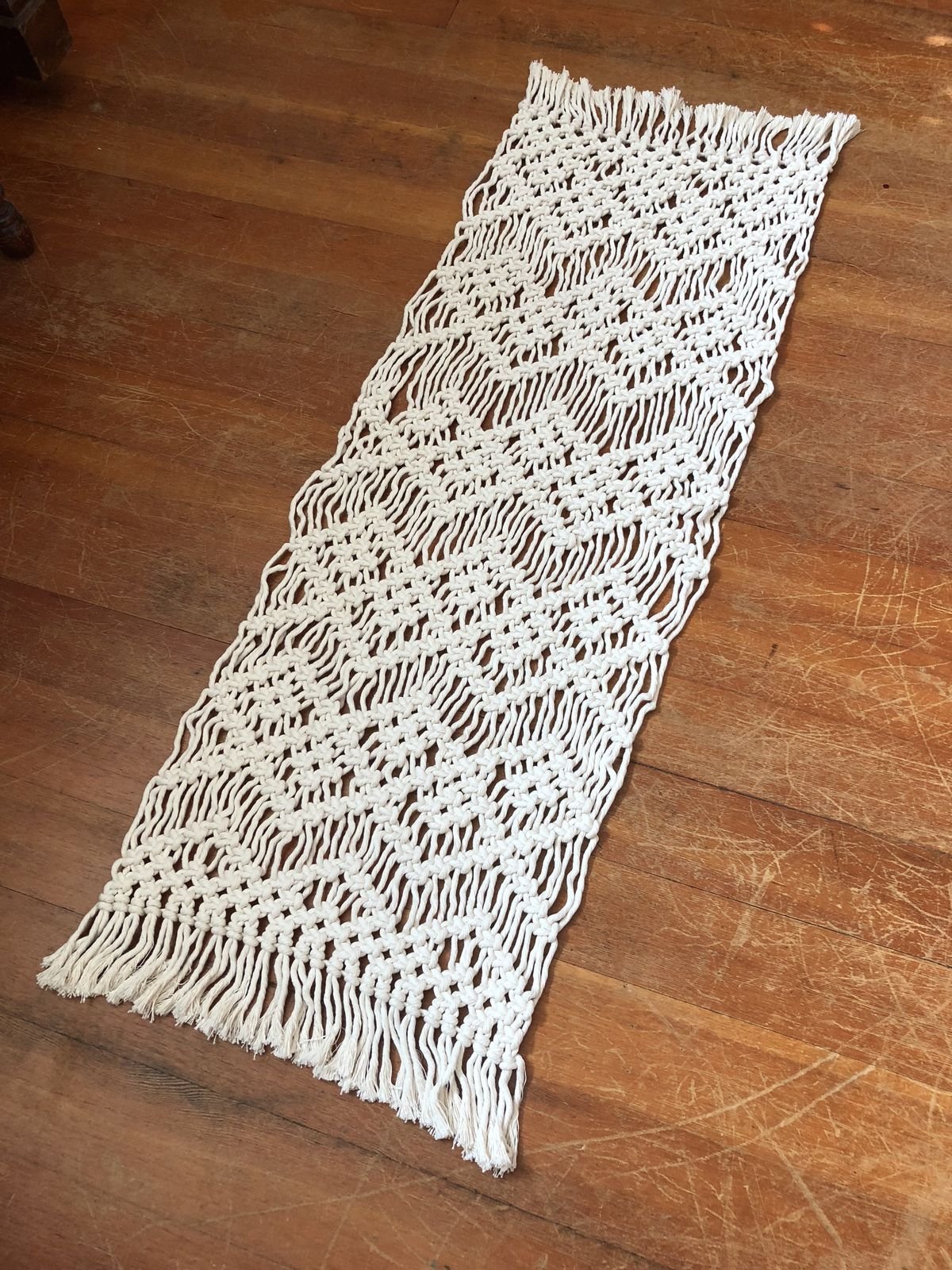 Macrame Table Runner