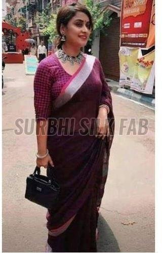 Pure Linen Saree
