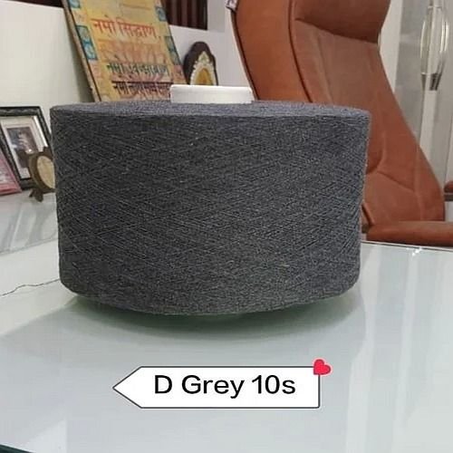10s Dark Grey Cotton Yarn