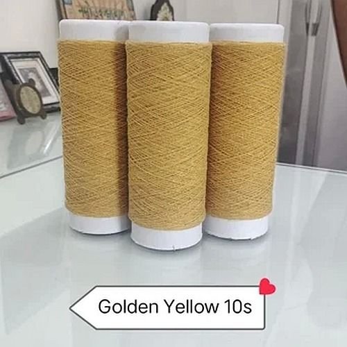 10s Golden Yellow Cotton Yarn