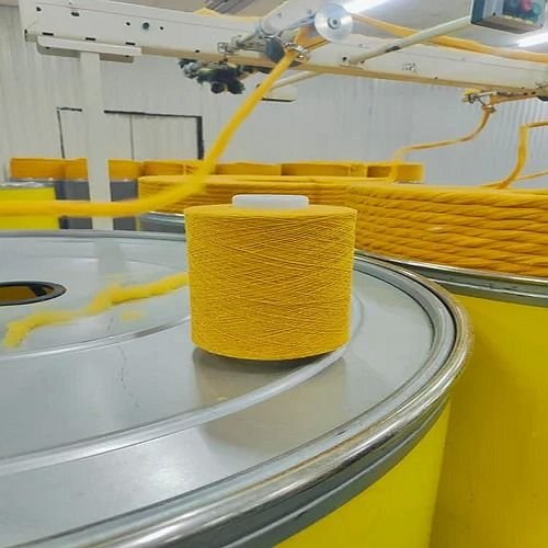 10s Golden Yellow Recycled Cotton Yarn