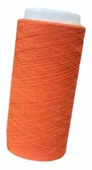 20s Light Orange Cotton Polyester Yarn