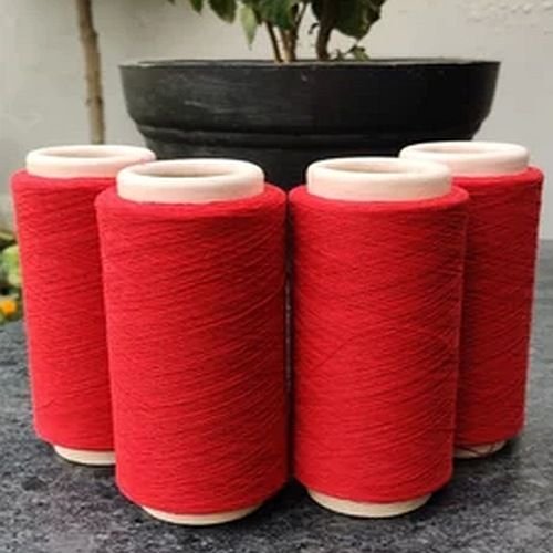20s Maroon Cotton Polyester Yarn