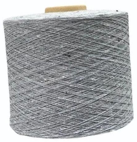 3 Ply Grey Cotton Polyester Yarn