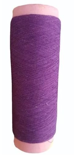 52:48 2/10 Open End Violet Cotton Polyester Yarn