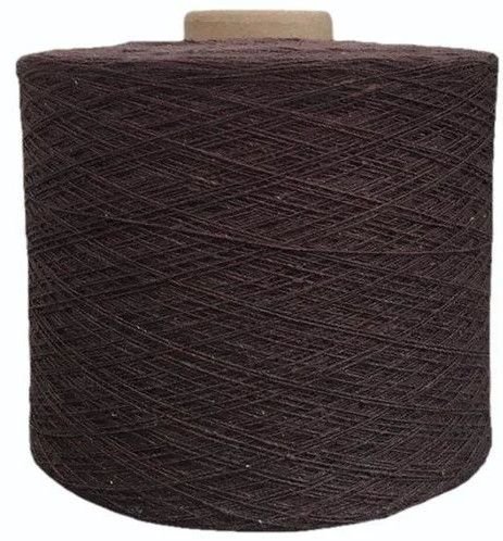 6s Dark Coffee Cotton Yarn