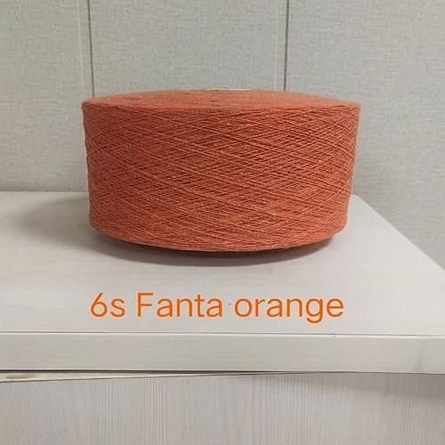 6s Fanta Orange Cotton Yarn