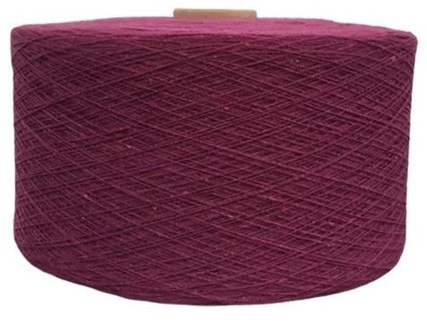 6s Magenta Dyed Cotton Yarn