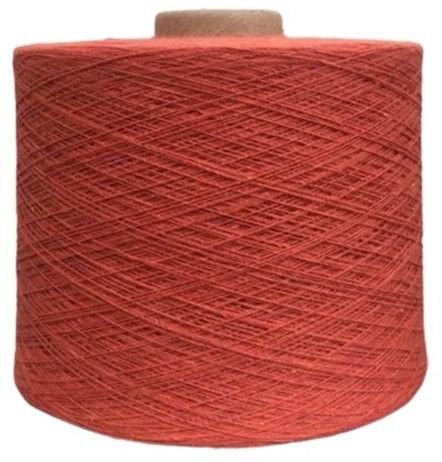 6s Orange Cotton Yarn