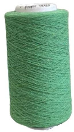 6s Parrot Green Cotton Yarn