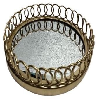 Metal Mirror Tray