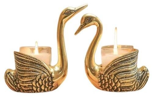 Swan Statue Set
