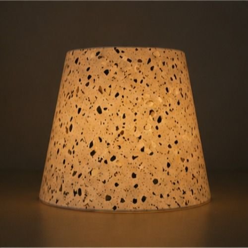 Terrazzo Resin Conical Lampshade