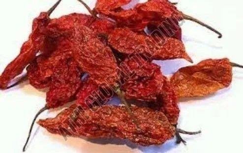Bhut Jolokia Dried Red Chilli