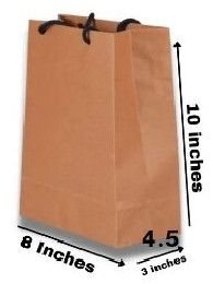 120 GSM Premium Virgin Kraft Paper Bags