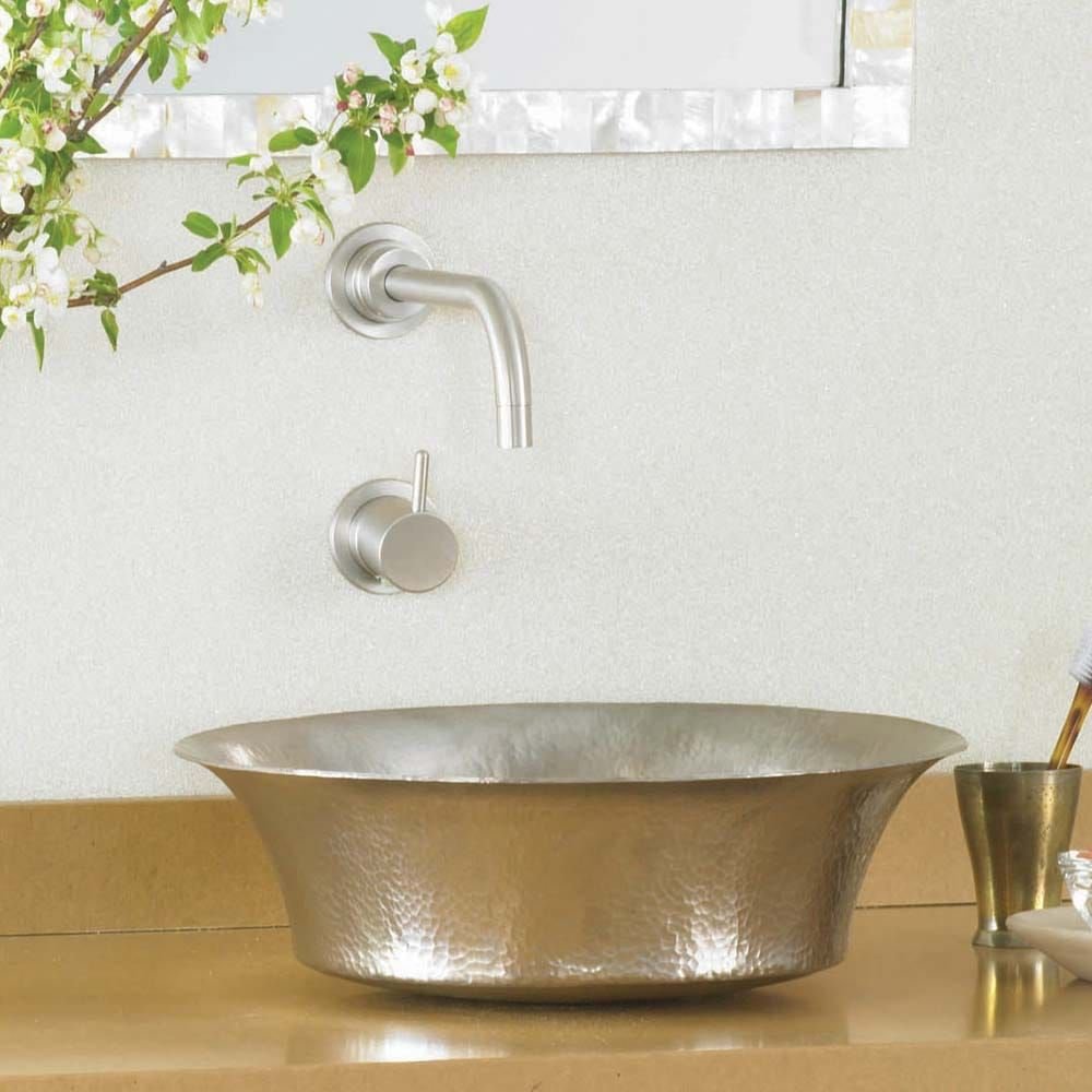 Round Top-Mount Copper Wash Basin