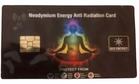 Bio Energy Negative Ions Card