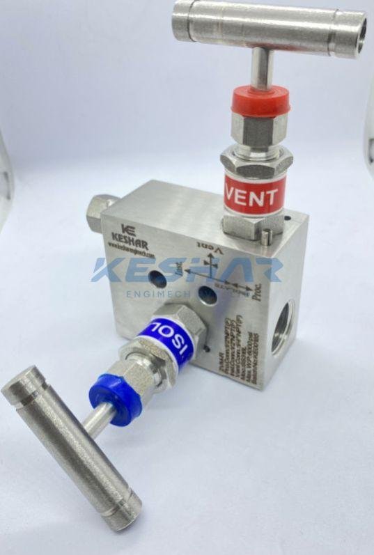 2 Way R Type Manifold Valve