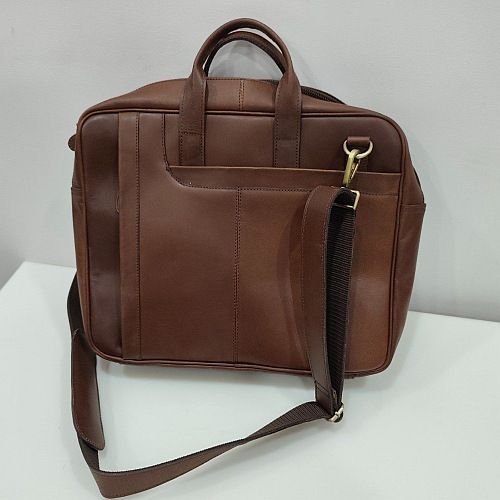Leather Laptop Messenger Bag