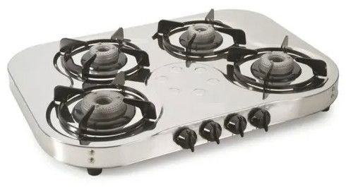 Aluminum Alloy Four Burner Gas Stove
