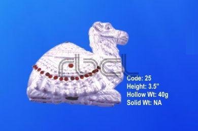 999 Silver Camel Statue