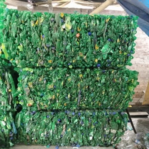 Green PET Bottle Scrap